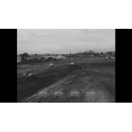 Construction of bridge near Wollongong University College and Technical College