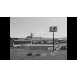Construction work at CIG gas factory