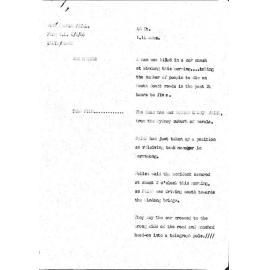 WIN News Anchor Script 06 June 1968