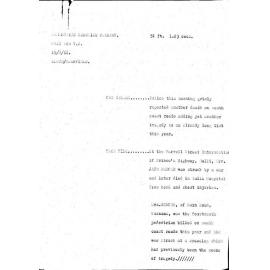 WIN News Anchor Script 15 August 1968