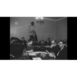 An indoor meeting of the Smith Family