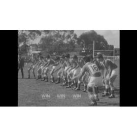 Visiting boys rugby union team from New Zealand in action