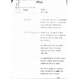 WIN News Anchor Script 16 September 1968