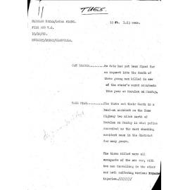 WIN News Anchor Script 15 October 1968