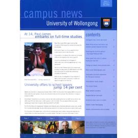 Campus News March 2002 vol 5 issue 1- Print edition
