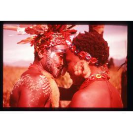 Male dancers "cooking noses"