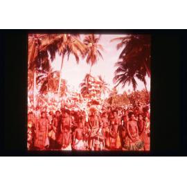 Costumed dancers