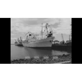 Port Kembla Harbour is full of ships