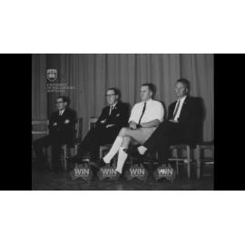 A ceremony at Kiama High School in honour of W McFaul