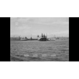 S.S. Iron Hunter in Port Kembla Harbour