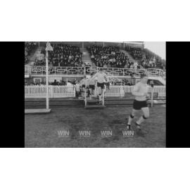 Junior international rugby league match at Wollongong Showground