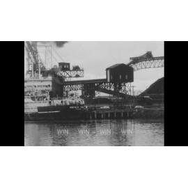 Several ships in Port Kembla Harbour