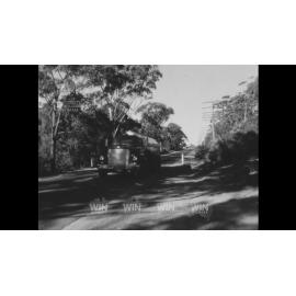 Serious car and truck accident