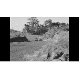 Scene of an accident on a rural road