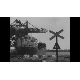 Ships in Port Kembla Harbour are affected by rail strike