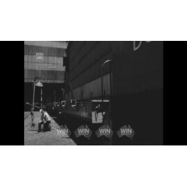 A train designed to carry steel products from the steelworks