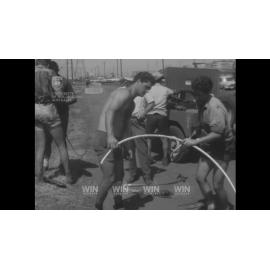 New high voltage powerlines over Five Islands Road