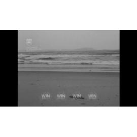 There's been a lot of rain, and the lake is high