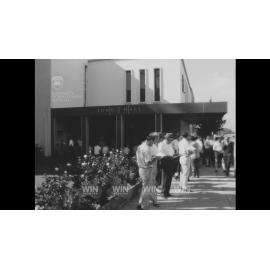 A Waterside Workers meeting is held at Wollongong Town Hall