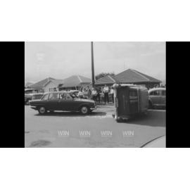 A car accident in Merrett St Cringila leads to minor injuries