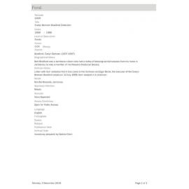 Evelyn Bertram Bradford Collection