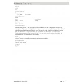 Liz Hilton Collection