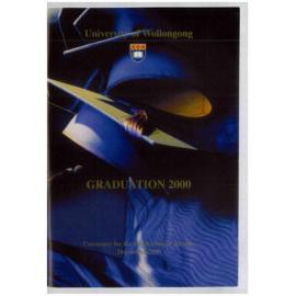 University of Wollongong Graduation Booklet - December 2000