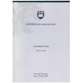 University Day 1993