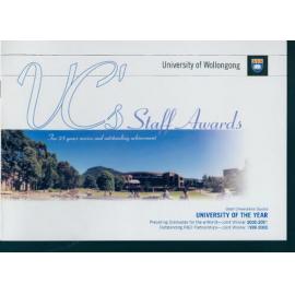 
VC's Staff Awards 2001