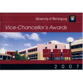 
Vice-Chancellor's Awards 2007