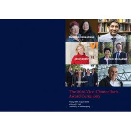 
The 2016 Vice-Chancellor's Awards Ceremony