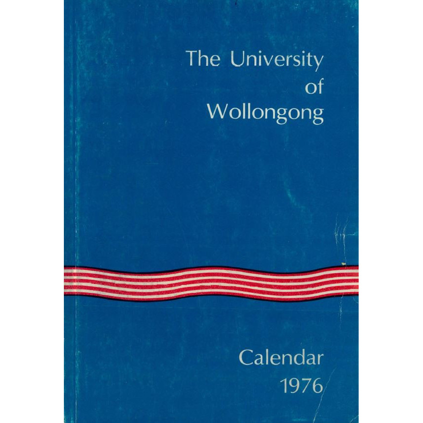 University of Wollongong Calendars and Handbooks
