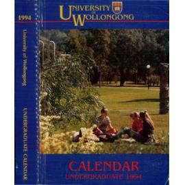 University of Wollongong Undergraduate Calendar 1994