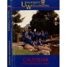 University of Wollongong Postgraduate Calendar 1994