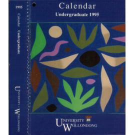 University of Wollongong Undergraduate Calendar 1995