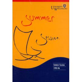University of Wollongong Summer Session 1995-1996