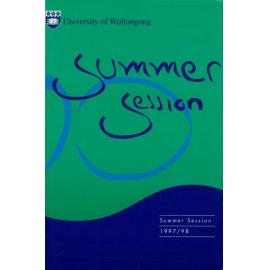 University of Wollongong Summer Session 1997-1998