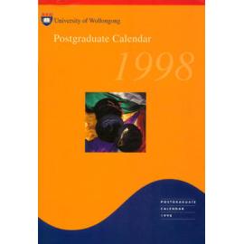 University of Wollongong Postgraduate Calendar 1998