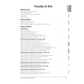 University of Wollongong Undergraduate Handbook 2011