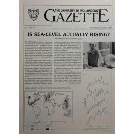 The University of Wollongong Gazette Vol 5 No 4