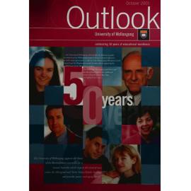 Outlook University of Wollongong Alumni Magazine October 2001