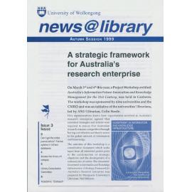 news@library Autumn Session 1999