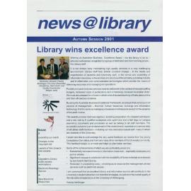 news@library Autumn Session 2001