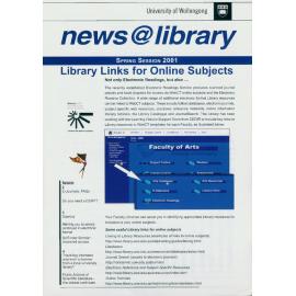 news@library Spring Session 2001