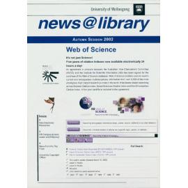 news@library Autumn Session 2002