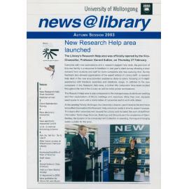 news@library Autumn Session 2003