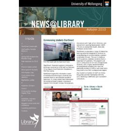 news@library Autumn Session 2010
