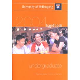 University of Wollongong Undergraduate Handbook 2004 