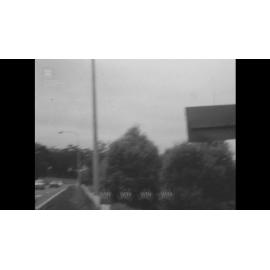 Police are checking cars, looking for someone