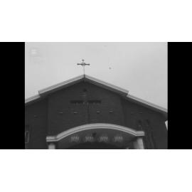 A police funeral at St John Vianney Church Fairy Meadow